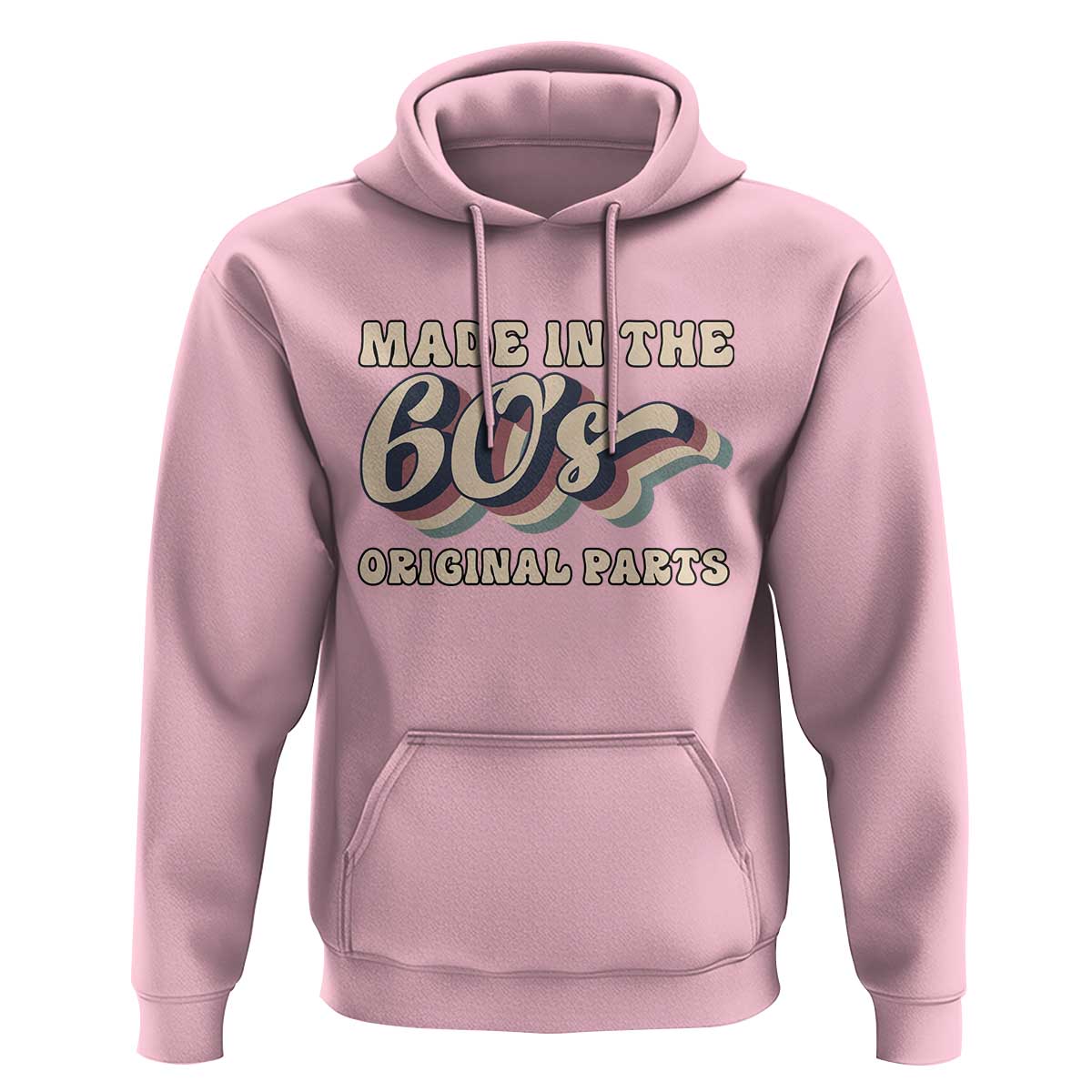 Made In The 60s Original Parts Hoodie Funny Boomers Birthday Gift - Wonder Print Shop
