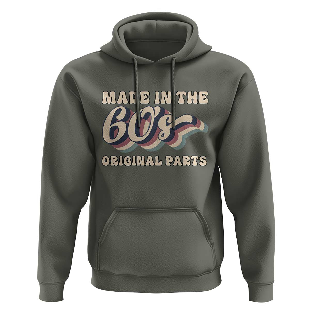 Made In The 60s Original Parts Hoodie Funny Boomers Birthday Gift - Wonder Print Shop