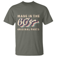 Made In The 60s Original Parts T Shirt Funny Boomers Birthday Gift - Wonder Print Shop