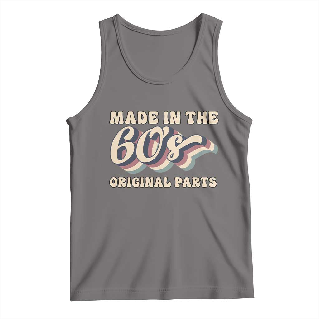 Made In The 60s Original Parts Tank Top Funny Boomers Birthday Gift - Wonder Print Shop
