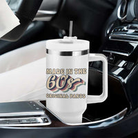 Made In The 60s Original Parts Tumbler With Handle Funny Boomers Birthday Gift