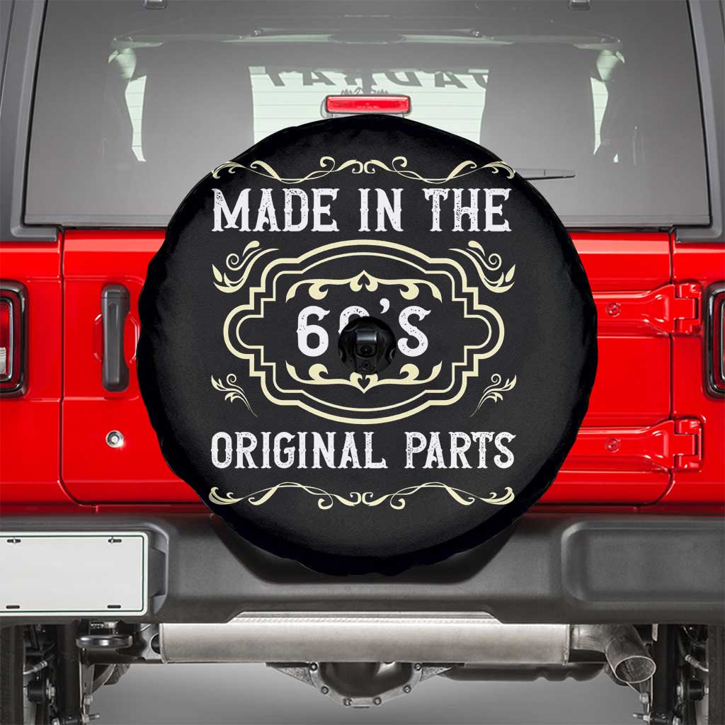 Made In The 60s Original Parts Spare Tire Cover Vintage Baby Boomer Gift - Wonder Print Shop