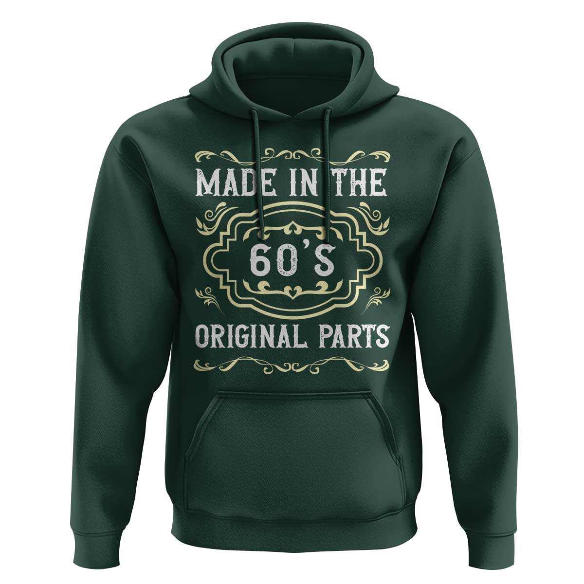 Made In The 60s Original Parts Hoodie Vintage Baby Boomer Gift - Wonder Print Shop