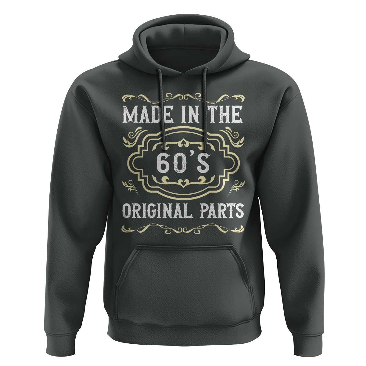 Made In The 60s Original Parts Hoodie Vintage Baby Boomer Gift - Wonder Print Shop