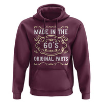 Made In The 60s Original Parts Hoodie Vintage Baby Boomer Gift - Wonder Print Shop