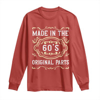 Made In The 60s Original Parts Long Sleeve Shirt Vintage Baby Boomer Gift - Wonder Print Shop
