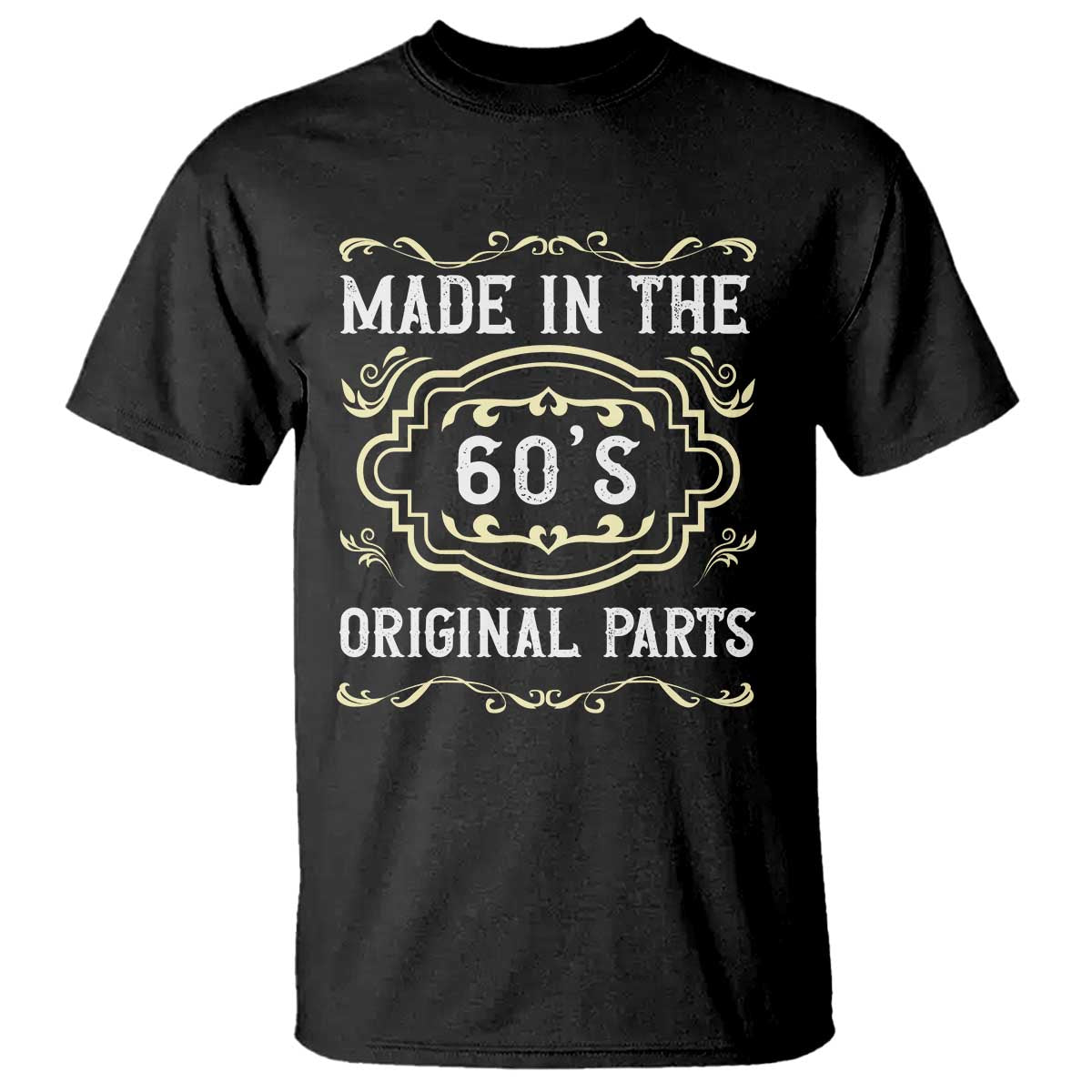 Made In The 60s Original Parts T Shirt Vintage Baby Boomer Gift - Wonder Print Shop