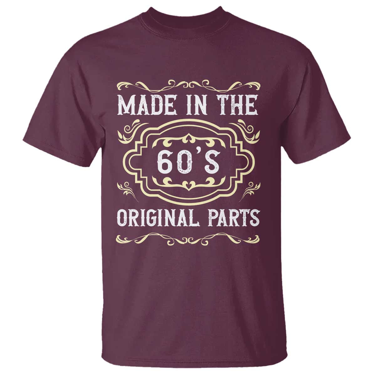 Made In The 60s Original Parts T Shirt Vintage Baby Boomer Gift - Wonder Print Shop
