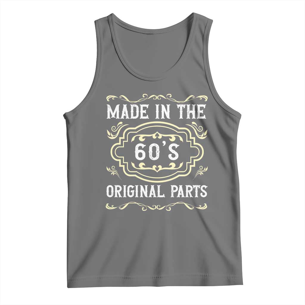 Made In The 60s Original Parts Tank Top Vintage Baby Boomer Gift - Wonder Print Shop