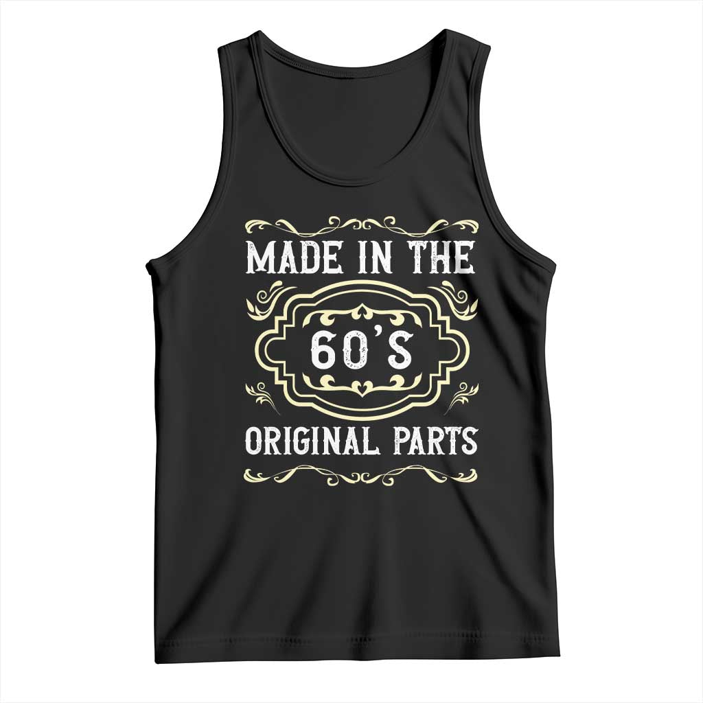 Made In The 60s Original Parts Tank Top Vintage Baby Boomer Gift - Wonder Print Shop
