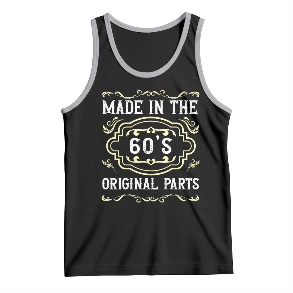 Made In The 60s Original Parts Tank Top Vintage Baby Boomer Gift - Wonder Print Shop
