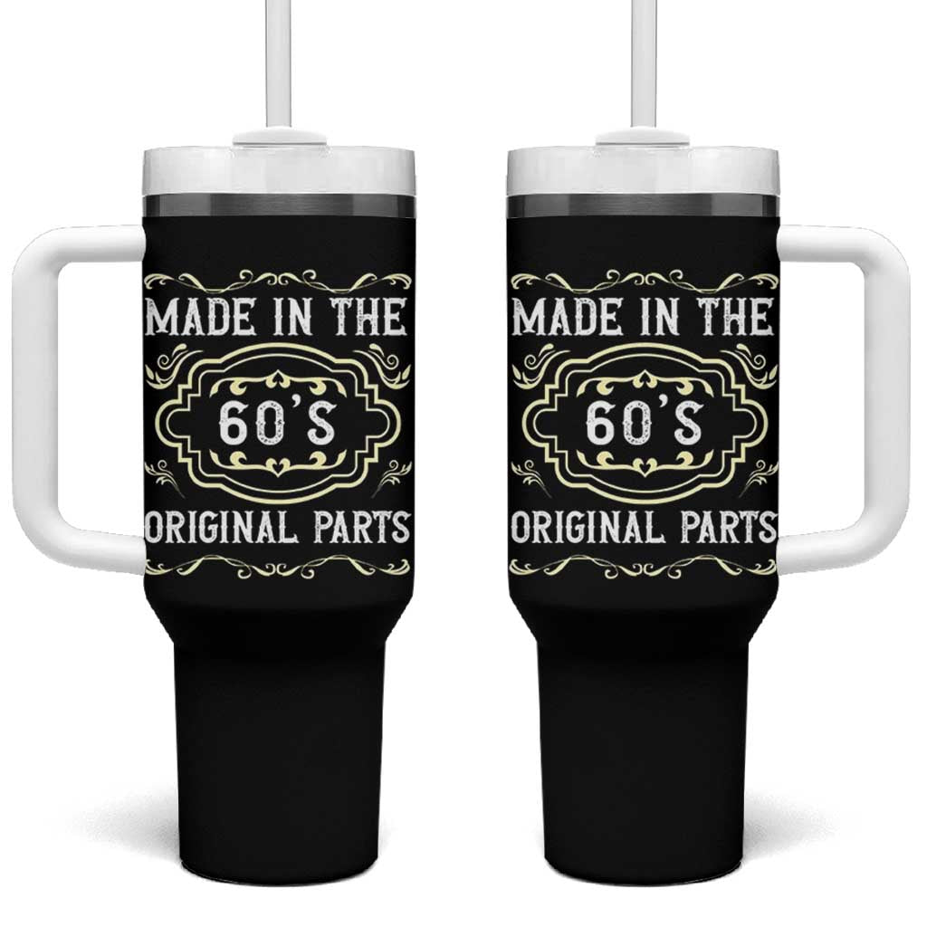 Made In The 60s Original Parts Tumbler With Handle Vintage Baby Boomer Gift