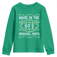 Made In The 60s Original Parts Youth Sweatshirt Vintage Baby Boomer Gift - Wonder Print Shop