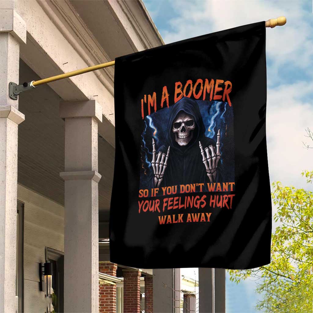 Baby Boomers Sarcastic Garden Flag If You Dont Want Feelings Hurt Gift - Wonder Print Shop