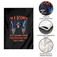 Baby Boomers Sarcastic Garden Flag If You Dont Want Feelings Hurt Gift - Wonder Print Shop