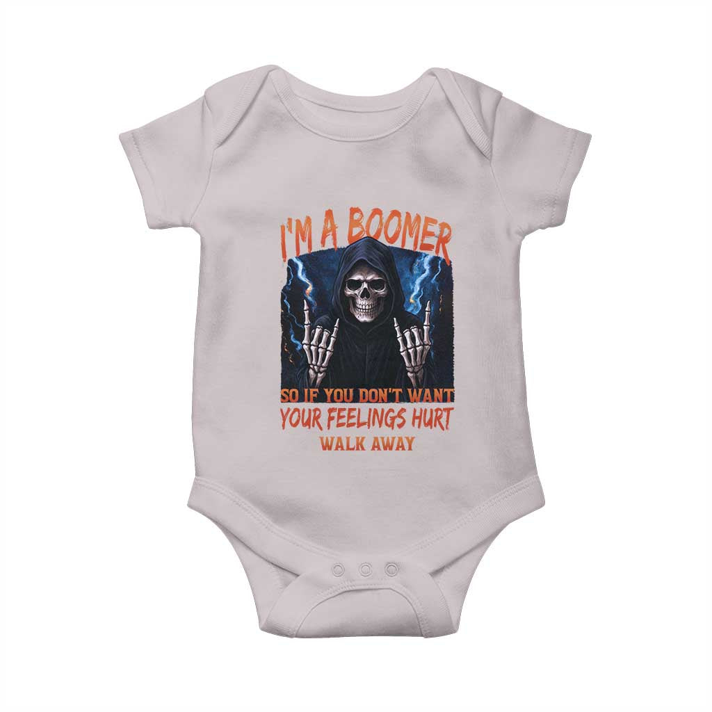 Baby Boomers Sarcastic Baby Onesie If You Dont Want Feelings Hurt Gift - Wonder Print Shop
