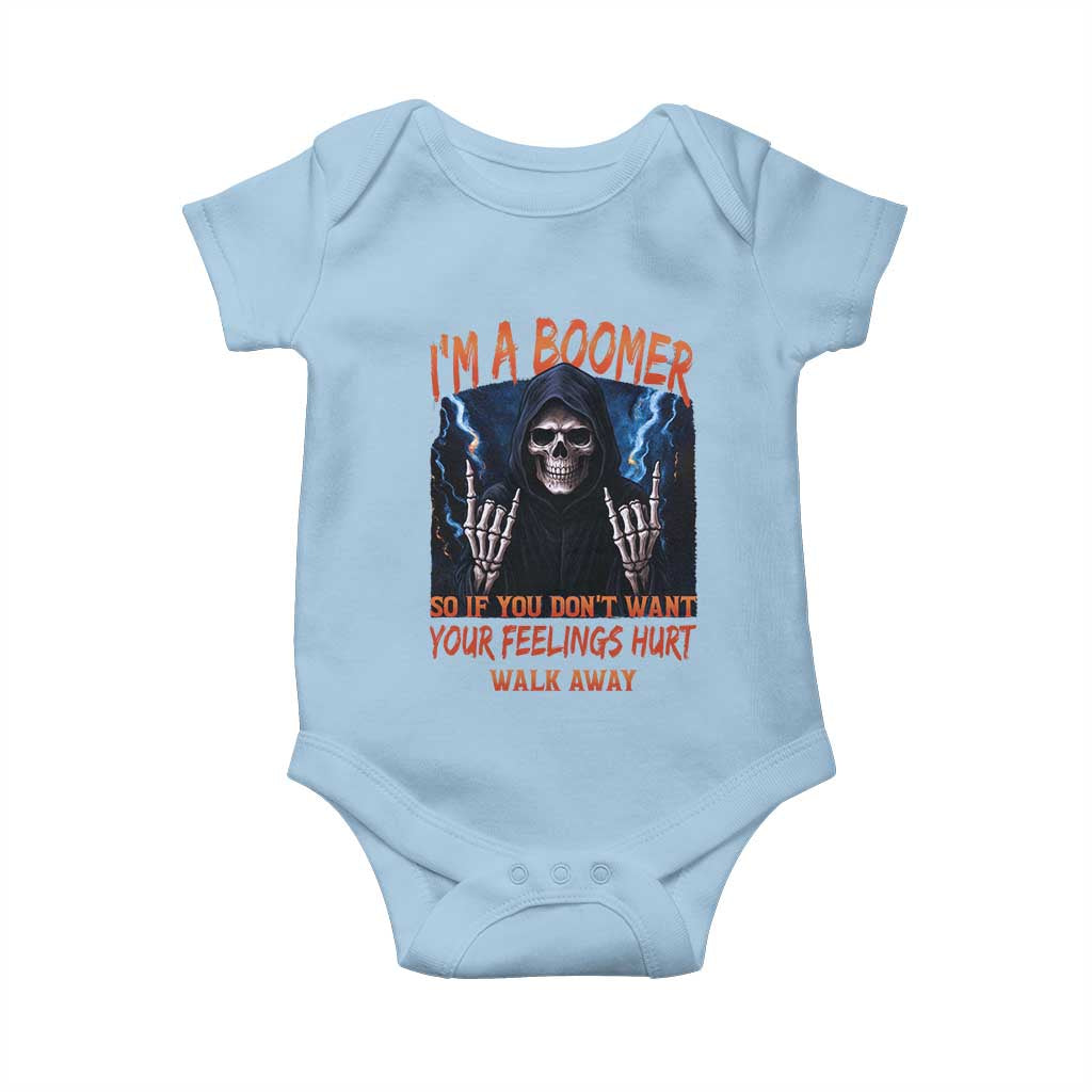 Baby Boomers Sarcastic Baby Onesie If You Dont Want Feelings Hurt Gift - Wonder Print Shop