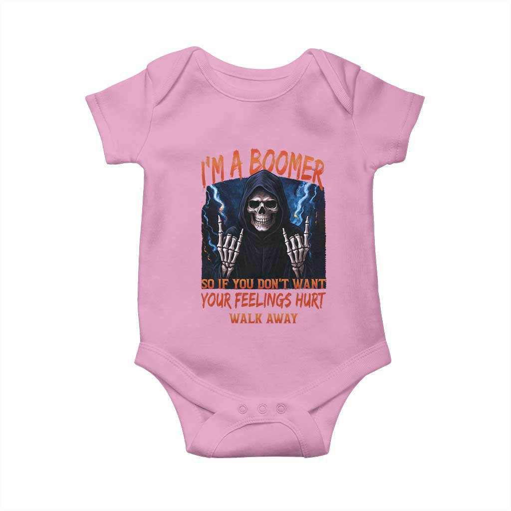 Baby Boomers Sarcastic Baby Onesie If You Dont Want Feelings Hurt Gift - Wonder Print Shop