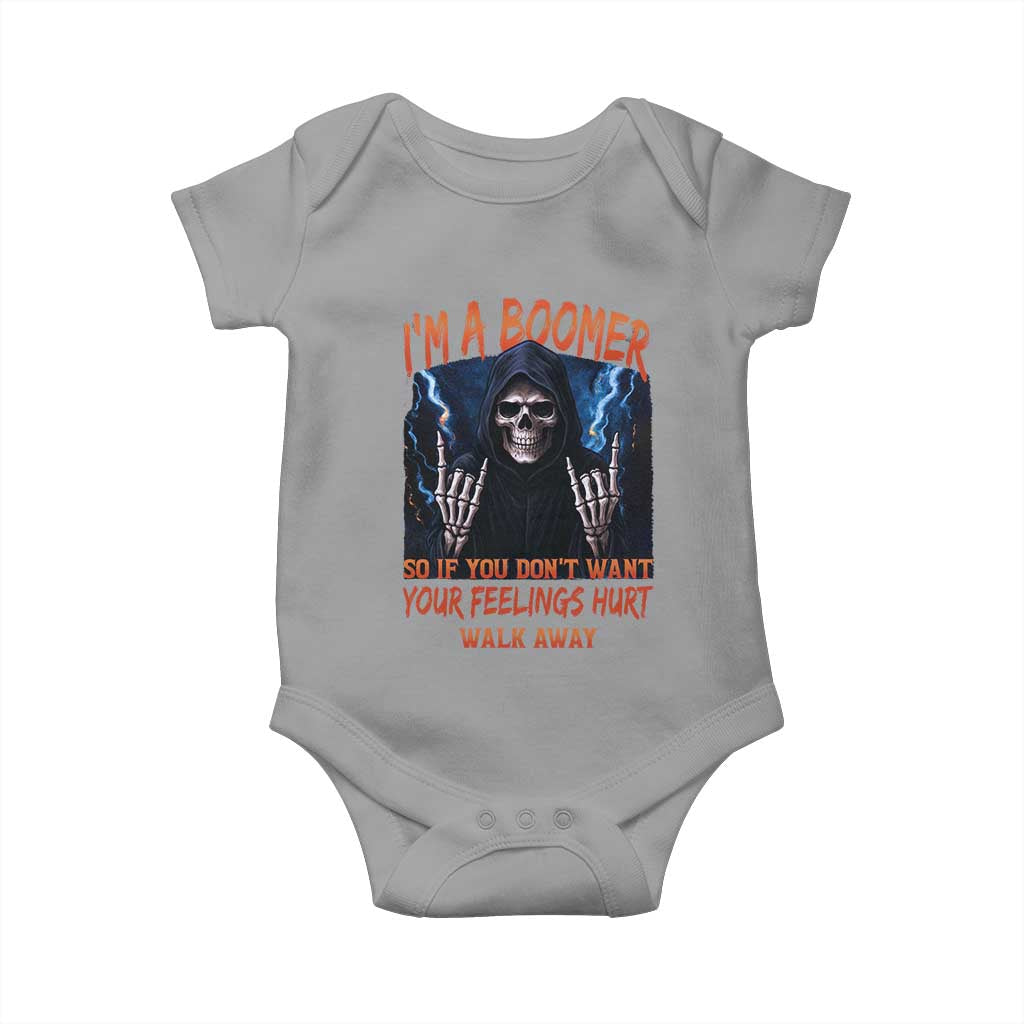 Baby Boomers Sarcastic Baby Onesie If You Dont Want Feelings Hurt Gift - Wonder Print Shop