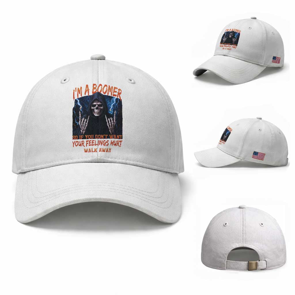 Baby Boomers Sarcastic Baseball Cap If You Dont Want Feelings Hurt Gift