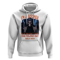 Baby Boomers Sarcastic Hoodie If You Dont Want Feelings Hurt Gift - Wonder Print Shop