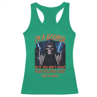 Baby Boomers Sarcastic Racerback Tank Top If You Dont Want Feelings Hurt Gift - Wonder Print Shop