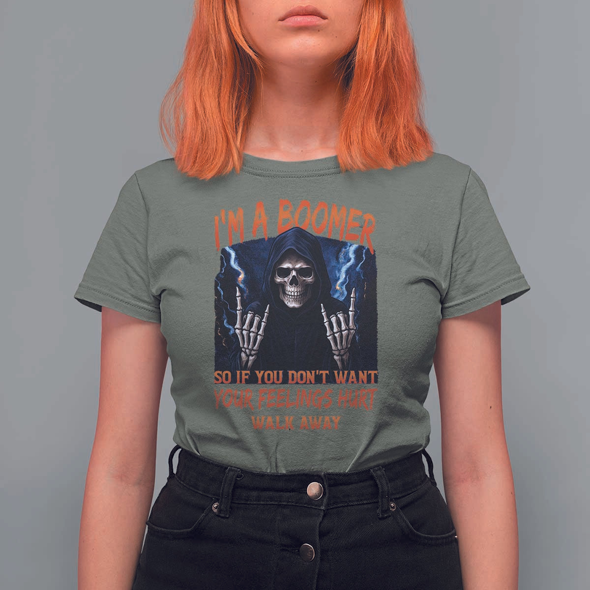 Baby Boomers Sarcastic T Shirt For Women If You Dont Want Feelings Hurt Gift - Wonder Print Shop