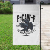 F Caw F Garden Flag Baby Boomer University Funny Gift - Wonder Print Shop
