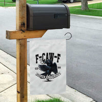F Caw F Garden Flag Baby Boomer University Funny Gift - Wonder Print Shop