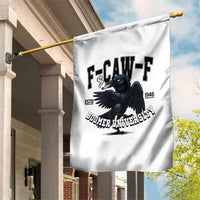 F Caw F Garden Flag Baby Boomer University Funny Gift - Wonder Print Shop