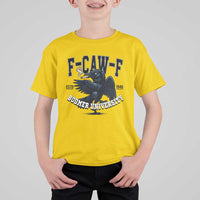 F Caw F T Shirt For Kid Baby Boomer University Funny Gift - Wonder Print Shop