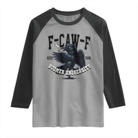 F Caw F Raglan Shirt Baby Boomer University Funny Gift - Wonder Print Shop