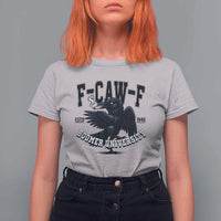 F Caw F T Shirt For Women Baby Boomer University Funny Gift - Wonder Print Shop