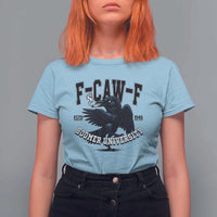 F Caw F T Shirt For Women Baby Boomer University Funny Gift - Wonder Print Shop