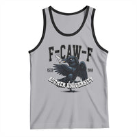 F Caw F Tank Top Baby Boomer University Funny Gift - Wonder Print Shop