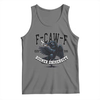 F Caw F Tank Top Baby Boomer University Funny Gift - Wonder Print Shop