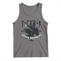 F Caw F Tank Top Baby Boomer University Funny Gift - Wonder Print Shop