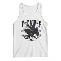 F Caw F Tank Top Baby Boomer University Funny Gift - Wonder Print Shop