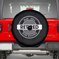 Funny Retired Baby Boomer Generation Gift Spare Tire Cover - Wonder Print Shop