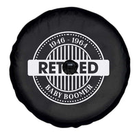 Funny Retired Baby Boomer Generation Gift Spare Tire Cover - Wonder Print Shop
