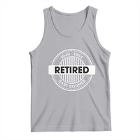 Funny Retired Baby Boomer Generation Gift Tank Top - Wonder Print Shop