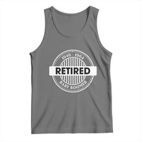 Funny Retired Baby Boomer Generation Gift Tank Top - Wonder Print Shop