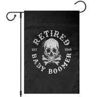 Funny Baby Boomer Retirement Garden Flag Gift For Generation - Wonder Print Shop