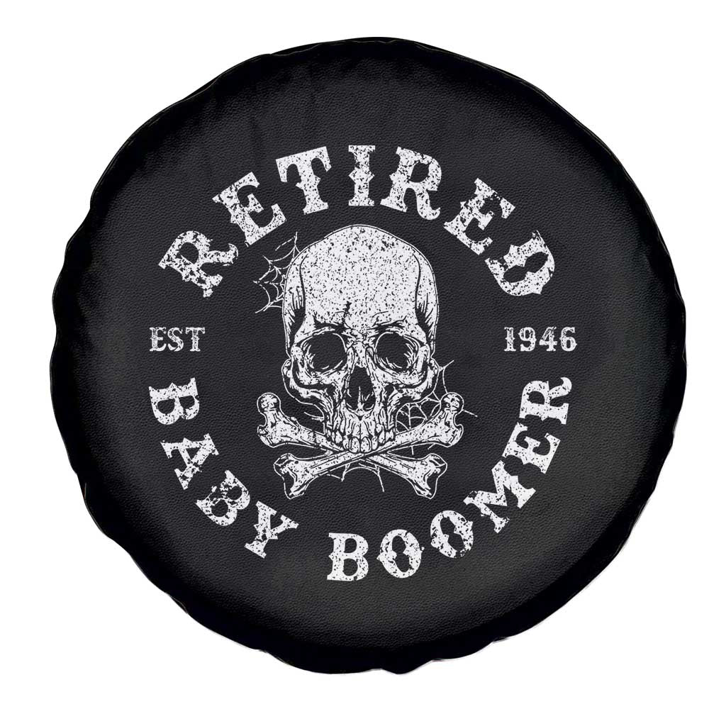 Funny Baby Boomer Retirement Spare Tire Cover Gift For Generation - Wonder Print Shop