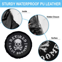 Funny Baby Boomer Retirement Spare Tire Cover Gift For Generation - Wonder Print Shop