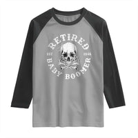 Funny Baby Boomer Retirement Raglan Shirt Gift For Generation - Wonder Print Shop