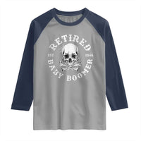 Funny Baby Boomer Retirement Raglan Shirt Gift For Generation - Wonder Print Shop