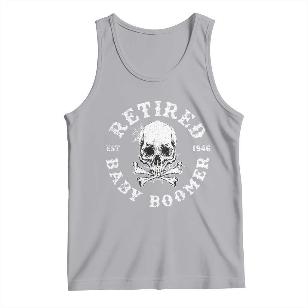 Funny Baby Boomer Retirement Tank Top Gift For Generation - Wonder Print Shop