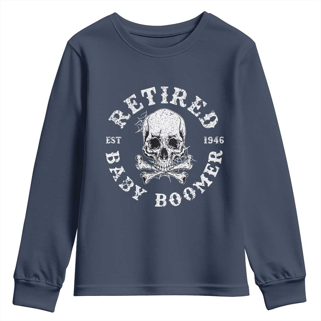 Funny Baby Boomer Retirement Youth Sweatshirt Gift For Generation - Wonder Print Shop