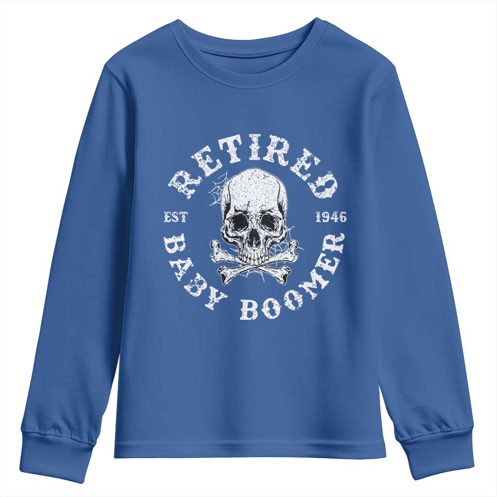 Funny Baby Boomer Retirement Youth Sweatshirt Gift For Generation - Wonder Print Shop